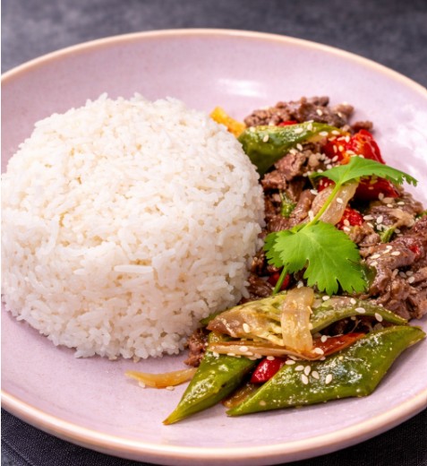Tcha bœuf sauté